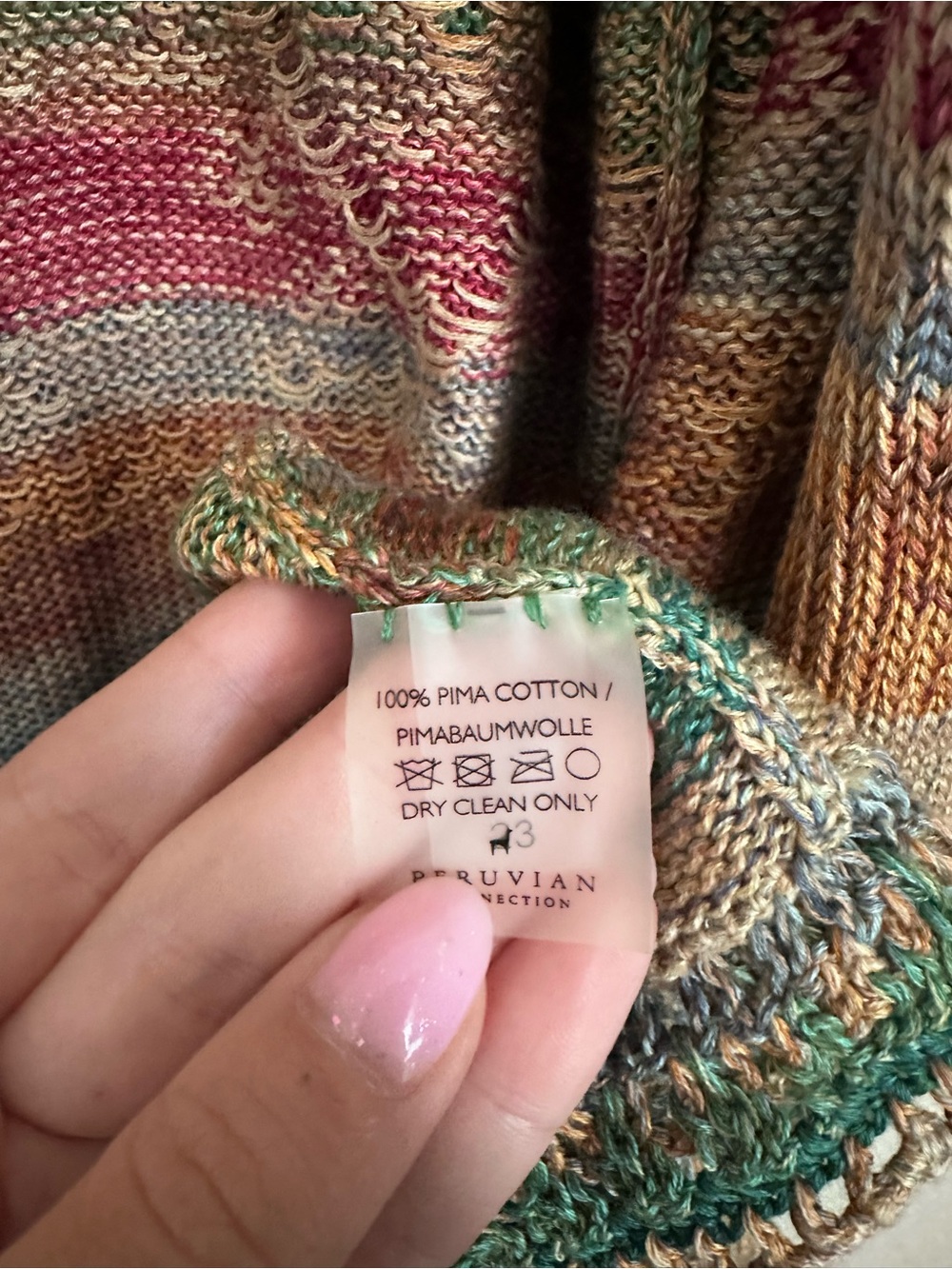 Peruvian Connection Cardigan - Picture 7 of 7
